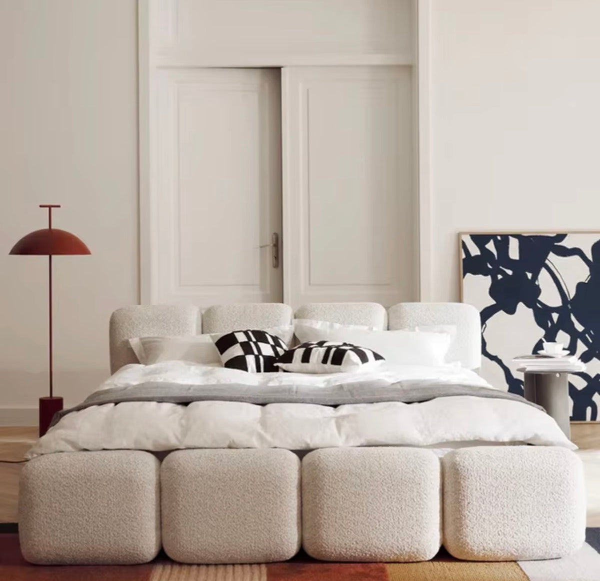 Cloud Modular Upholstered Bed