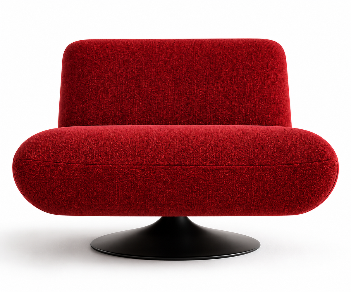 Luxury Swivel Lounge Chair – Multiple Colours