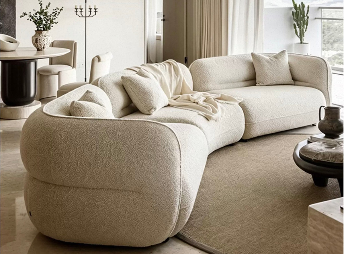 LUXURY BOUCLÉ CLOUD SOFA