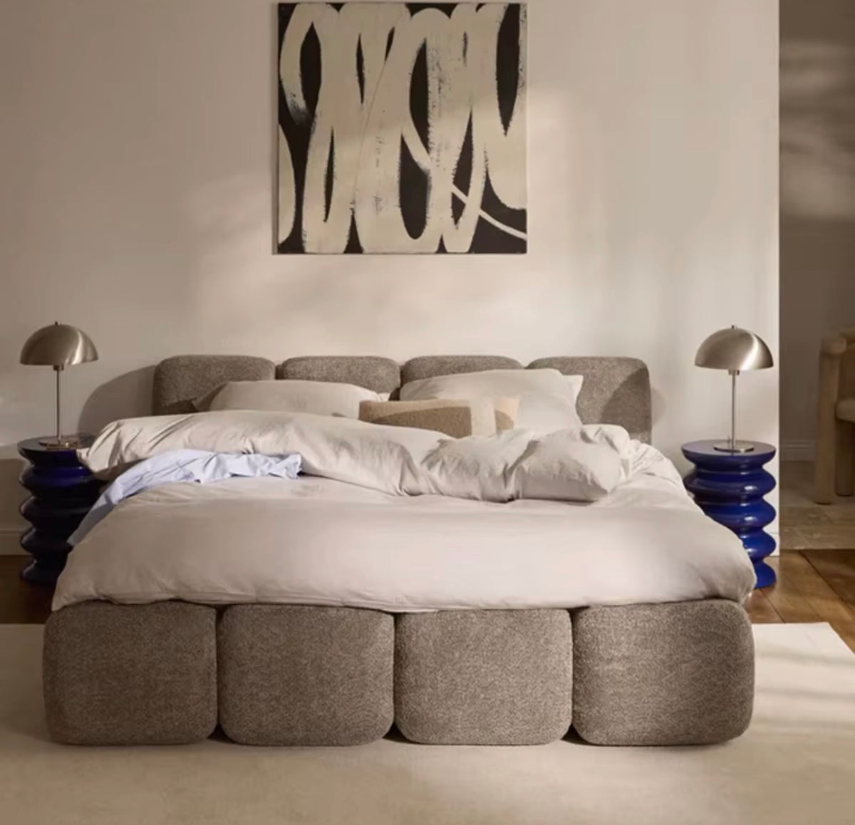 Cloud Modular Upholstered Bed
