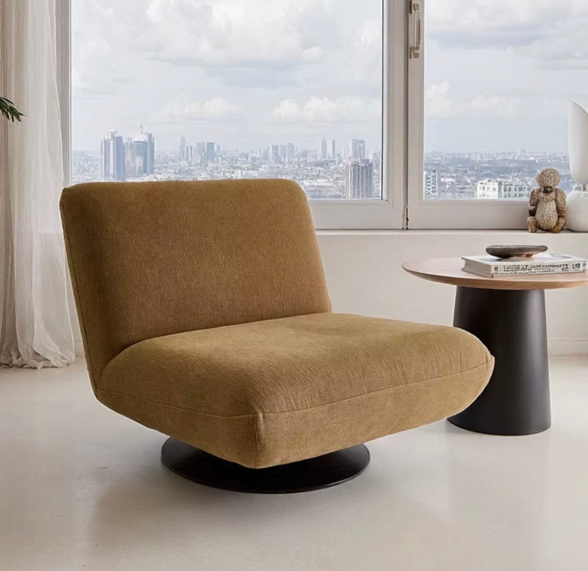 Luxury Swivel Lounge Chair – Multiple Colours