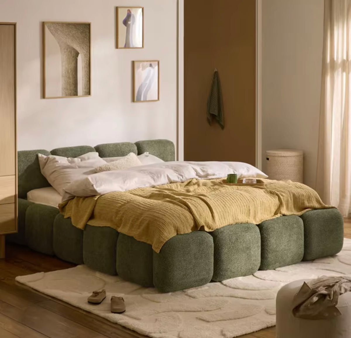 Cloud Modular Upholstered Bed