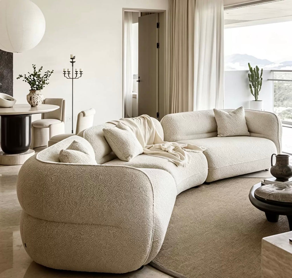 LUXURY BOUCLÉ CLOUD SOFA