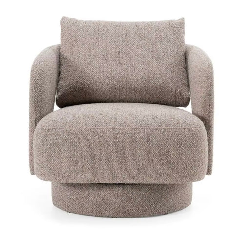 Luxury Swivel Barrel Accent Chair