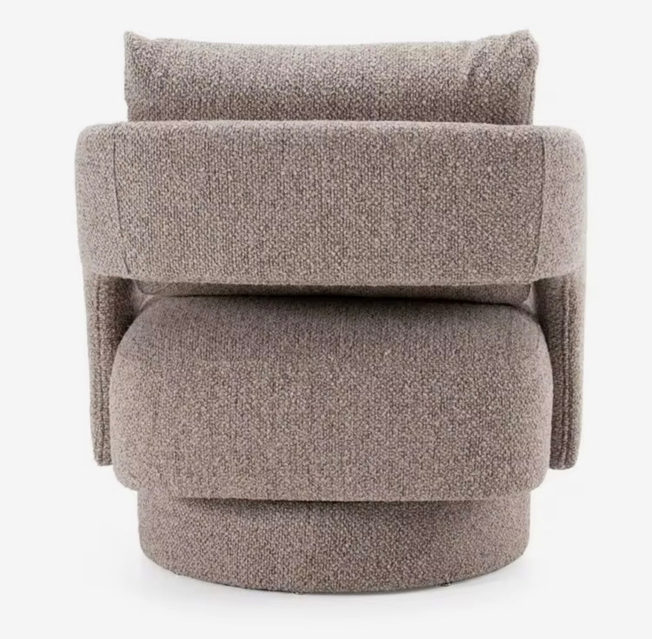 Luxury Swivel Barrel Accent Chair