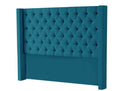 Deep Tufted Wingback Headboard
