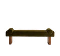 Luna Sculptural Upholstered Bench