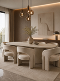 Designer Curved Dining Chair
