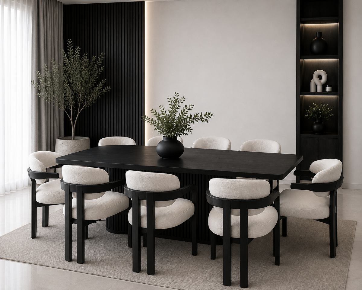 Luxury 8-Seater Dining Set